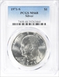 1971-S $1 Silver MS68