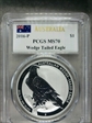2016-P $1 Wedge Tailed Eagle Mercanti Signature MS70