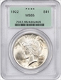 1922 $1 MS65