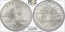 2002-P $1 Olympics-Salt Lake City MS69
