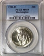 1982-D 50C Washington MS69