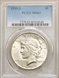 1935-S $1 MS63