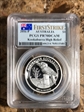 2016-P $1 Kookaburra Ag High Relief  First Strike PR70DCAM
