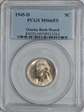 1945-D 5C MS66FS