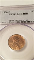 1930-D 1C MS64RB