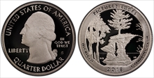 2018-S 25C Pictured Rocks NP-Silver Limited Edition Proof Set PR70DCAM