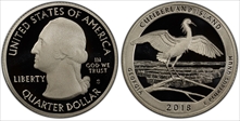 2018-S 25C Cumberland Island NP-Silver Limited Edition Proof Set PR70DCAM