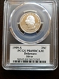 1999-S 25C Delaware Silver PR69DCAM
