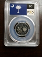 2000-S 25C South Carolina Silver PR69DCAM