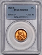 1938-S 1C MS67RD