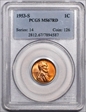 1953-S 1C MS67RD