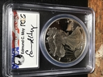 2001-W $1 Silver Eagle Moy Signature PR69DCAM