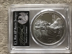 2018 $1 Silver Eagle First Strike Freedom 1 of 1000 MS70