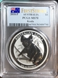 2018-P $1 Koala Ag First Strike MS70