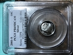 2001-S 10C Silver PR69DCAM