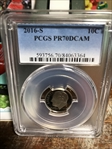2016-S 10C PR70DCAM