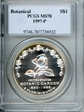 1997-P $1 Botanical MS70