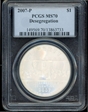 2007-P $1 Desegregation MS70