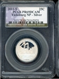 2011-S 25C Vicksburg NP - Silver PR69DCAM