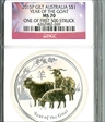 2015-P $1 Goat Gilt MS70