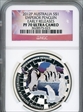 2012-P $1 Emperor Penguin PR70DCAM
