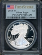 2013-W $1 Silver Eagle First Strike PR70DCAM