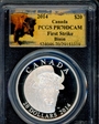 2014 $20 Bison First Strike PR70DCAM