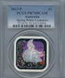 2013-P $1 Spring-White Cockatoos PR70DCAM