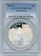 2007-P $1 Jamestown PR70DCAM