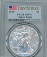 2019 $1 Silver Eagle First Strike MS70