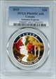 2015 $20 Autumn Express Colorized PR69DCAM