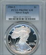 1986-S $1 Silver Eagle PR69DCAM