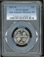 2019-W 25C San Antonio Missions NP MS65