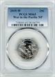 2019-W 25C War in the Pacific NP MS65