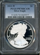 2012-W $1 Silver Eagle PR70DCAM