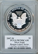 2007-W $1 Silver Eagle Cameron Reagan PR70DCAM
