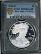 2020-W  $1 Silver Eagle - v75 Privy PR70DCAM