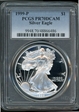 1999-P $1 Silver Eagle PR70DCAM