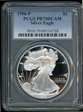 1996-P $1 Silver Eagle PR70DCAM