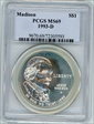 1993-D $1 Madison MS69