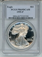 1995-P $1 Silver Eagle PR69DCAM