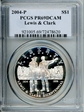 2004-P $1 Lewis & Clark PR69DCAM