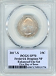 2017-S 25C Frederick Douglass NP Enhanced Unc Set FDI Denver 1 of 1000 SP70
