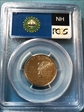 2000-S 25C New Hampshire PR69DCAM