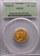 1925-D $2.50 MS63