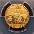 2013 50 Yn Panda Gold  First Strike MS70