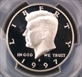 1997-S 50C Silver PR70DCAM