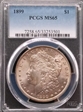 1899 $1 MS65