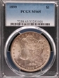 1899 $1 MS65