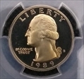 1989-S 25C PR70DCAM